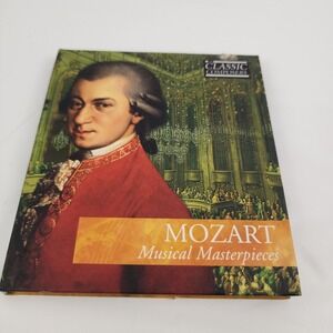 Classic Composers Mozart Musical Masterpieces CD & Book